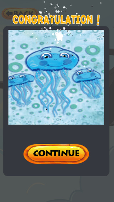 Jellyfish Puzzle Educational Games Jigsaw screenshot 3