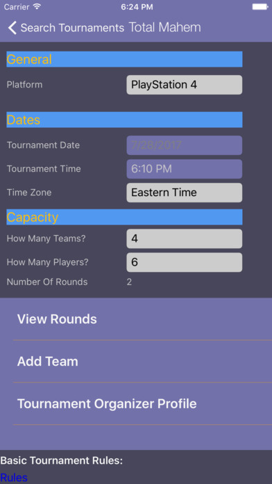 Tournament Finder For Heroes screenshot 4