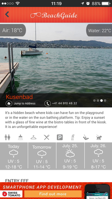 Lake Zurich - Beach Guide screenshot 3