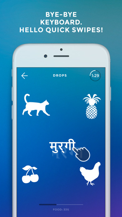 Learn Hindi language by Drops screenshot 3