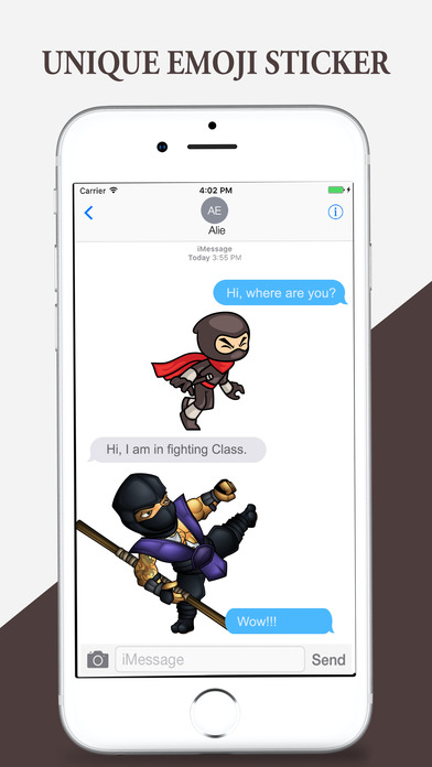 Ninja Dashing Stickers Pack screenshot 2