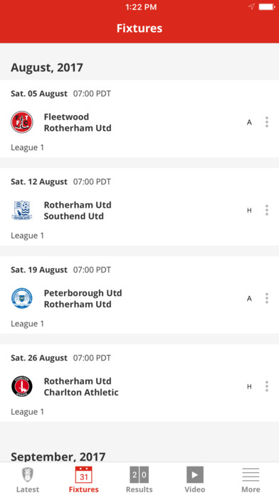 Rotherham United Official App screenshot 2
