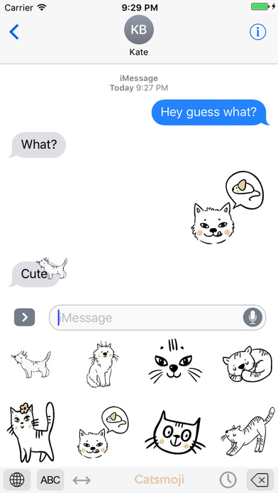 Catsmoji Kitty Cat Emoji and Stickers screenshot 4