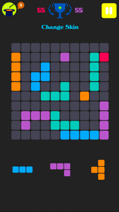 Hexagon Puzzle - Six Match Gems Square screenshot 3