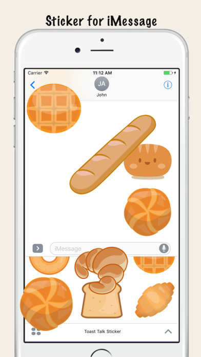 Toast Talk Sticker screenshot 2
