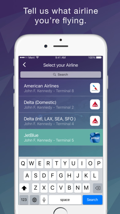 Ment- Airport App screenshot 2