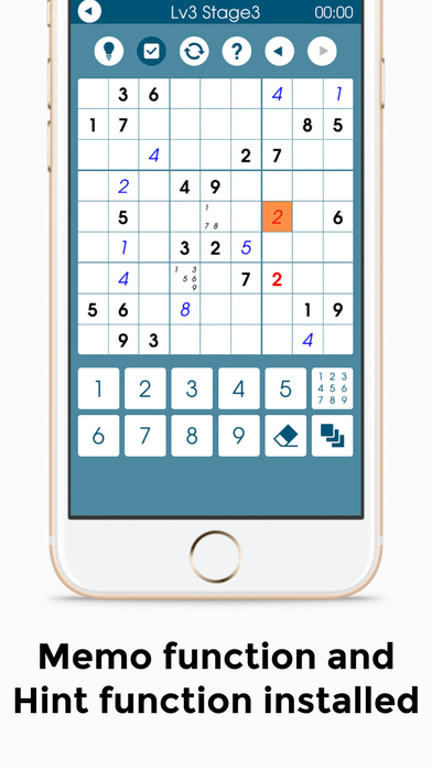 Number Place 10000 - Classic Puzzle Games - screenshot 3