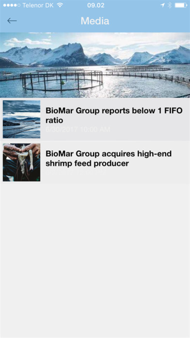 BioMar News screenshot 2