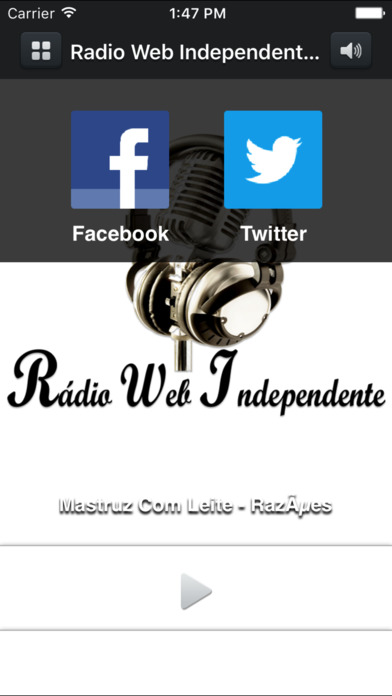 Rádio Web Independente FM screenshot 2