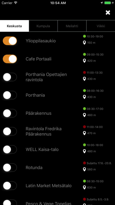 UniCafe screenshot 2