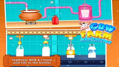 Cow Farm Milk Factory - Milk Maker screenshot 3