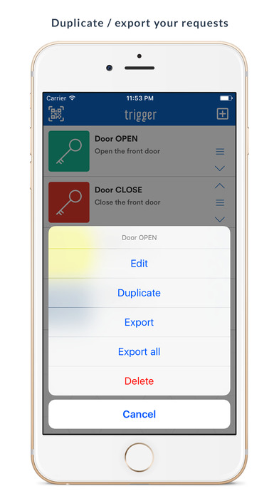 Trigger - IoT remote control screenshot 4