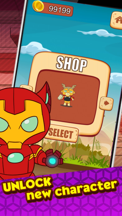 Super Hitter Cat Heroes Games screenshot 3