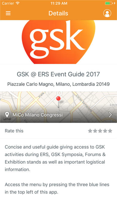 GSK Events 2017/2018 screenshot 2