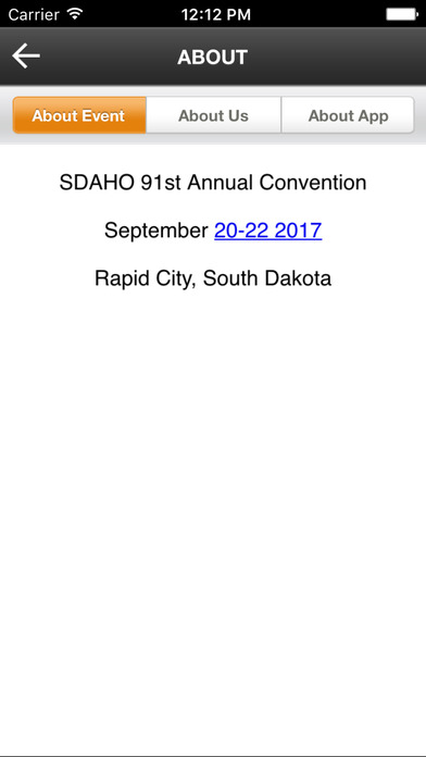 SDAHO 2017 Annual Convention screenshot 4