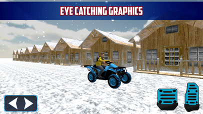 Snow Bike Parking 3D Extreme Mountain Simulator screenshot 4