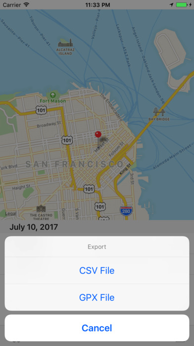 GPS Offline Tracker screenshot 2
