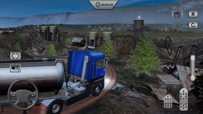 Oil Tanker Transport Hill - Fuel Truck screenshot 2