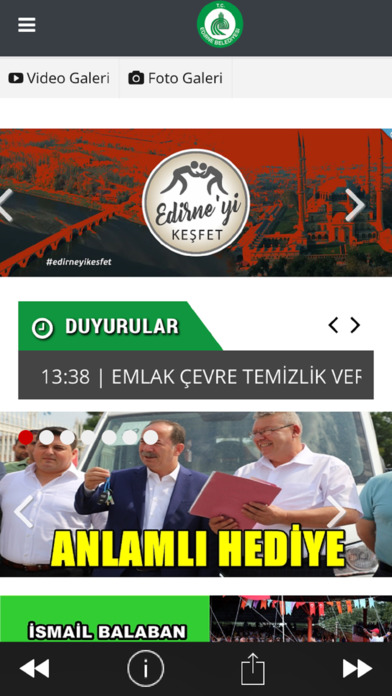 T.C Edirne Belediyesi Mobil screenshot 2