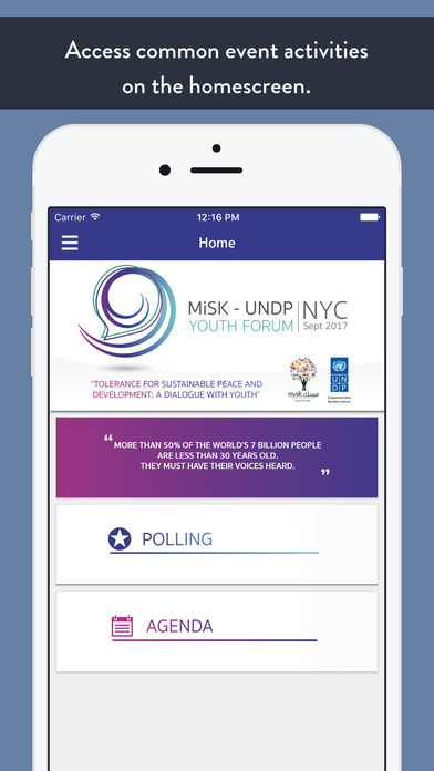 MiSK UNDP Youth Forum screenshot 2