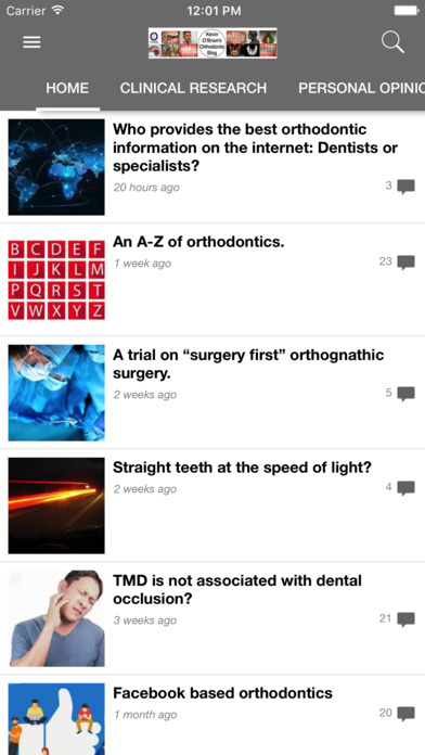 Kevin OBrien's Orthodontic Blog screenshot 2