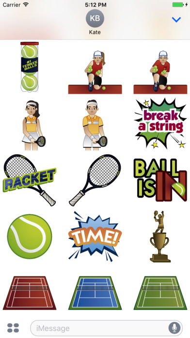 Tennis Emoji screenshot 4