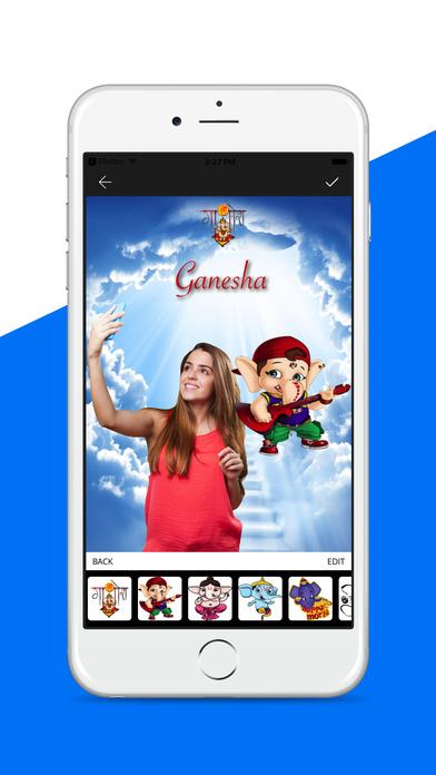 Ganesh Photo Frames - Selfie With Lord & DP Maker screenshot 4