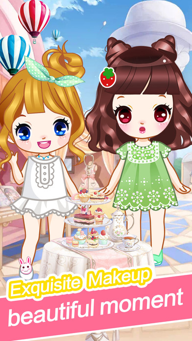 Cute Sisters Dress Up - Make Barbie Games screenshot 4