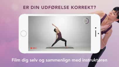 Home Yoga - for begyndere og øvede - dansk screenshot 2