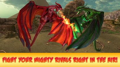 Flying Fire Dragon Fighting screenshot 2