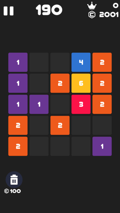 Tetra Number Smash :Tap Puzzle screenshot 2