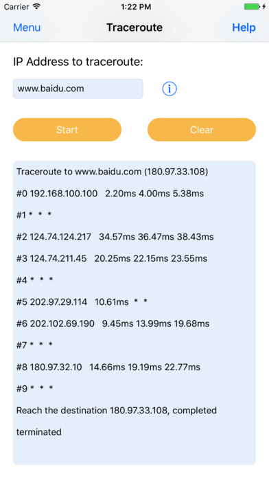 FreePing-Network Tools screenshot 4