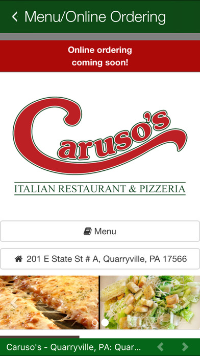 Caruso's - Quarryville, PA screenshot 4