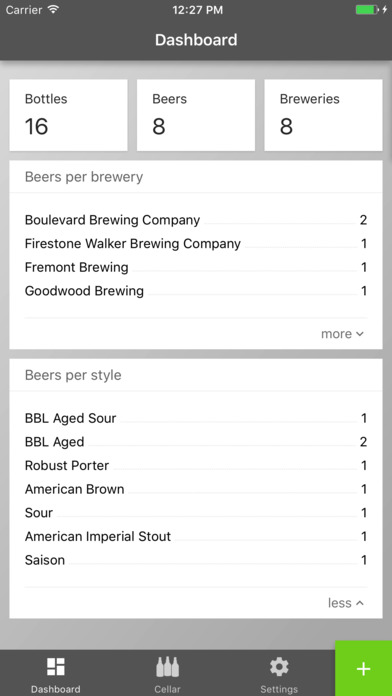 The Beer Cellar App screenshot 2