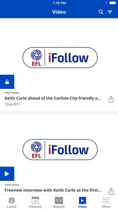 Carlisle United Official App screenshot 4