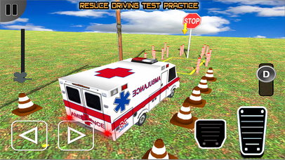 Ambulance Parking Game 2k17 screenshot 2
