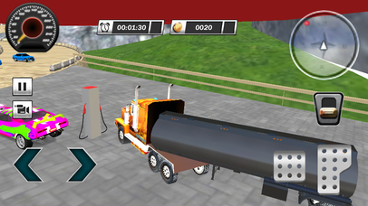 Offroad Oil Tanker Transport Driving Simulator screenshot 2