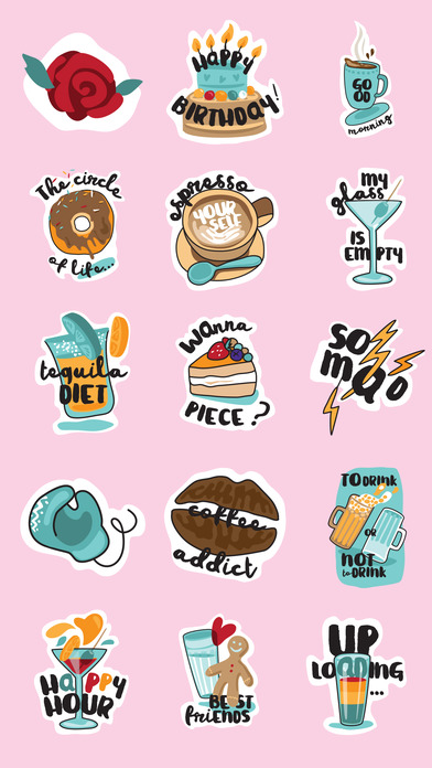 Food and Drink Bundle by Sticker 10 screenshot 2