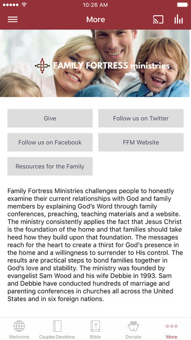 Family Fortress Ministries screenshot 3