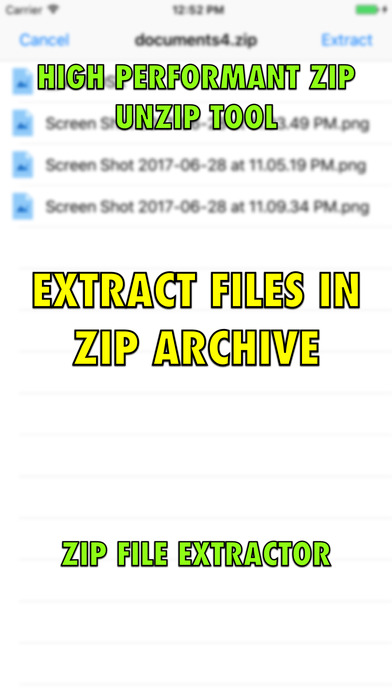 Zip File Extractor screenshot 2
