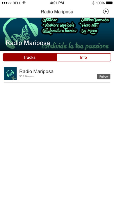 Radio Mariposa screenshot 2