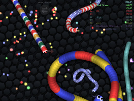 Hungry Snake World - Rolling Color Worms на iPad