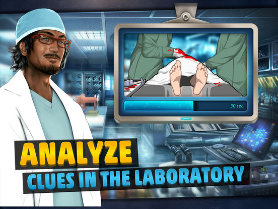 Screenshots of Criminal Case for iPad
