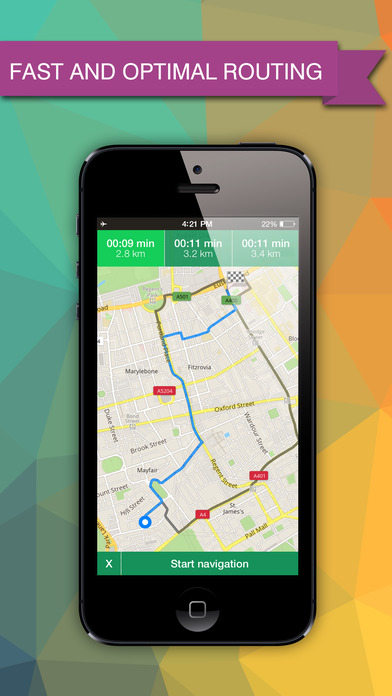 Accra, Ghana Offline GPS : Car Navigation screenshot 3
