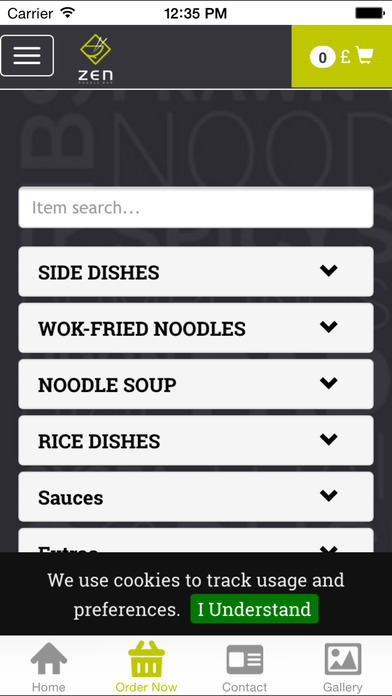 Zen Noodle Bar screenshot 3