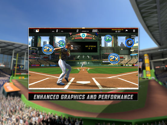 Screenshots of MLB.com Home Run Derby 16 for iPad