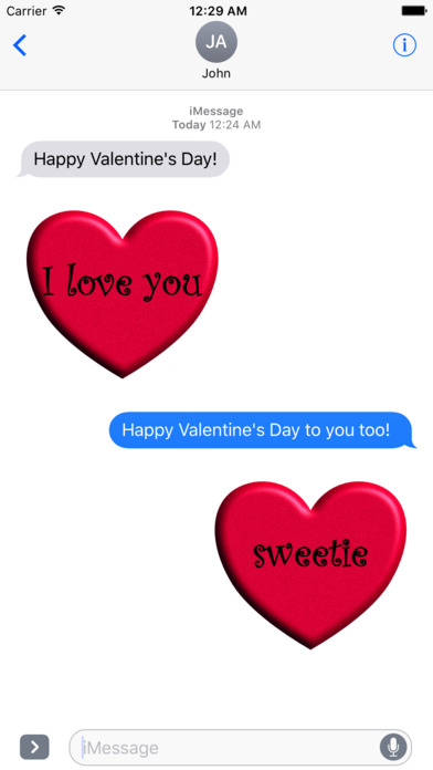 Valentine's Day Stickies screenshot 2
