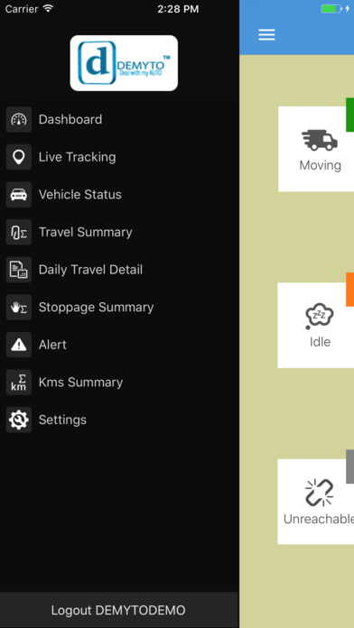 Demyto GPS Tracker screenshot 4