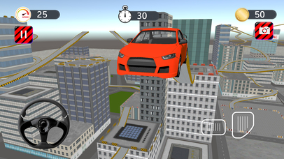 Stunt Car Roof Jumping 3D screenshot 3