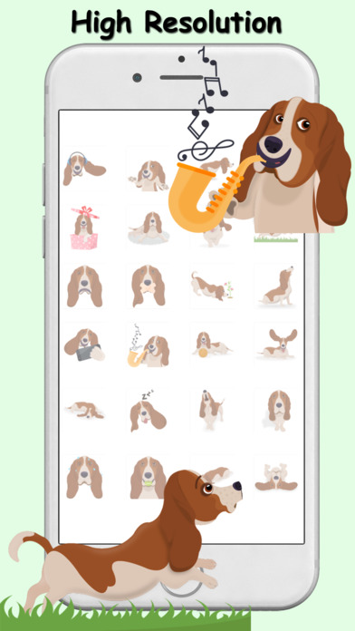 BassetMoji - Basset Emojis screenshot 3